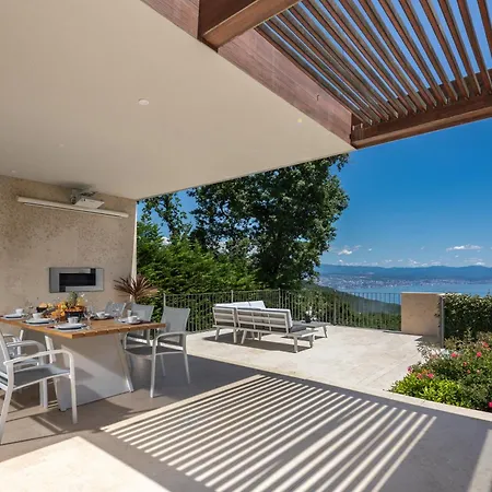 Villa Altavista - Seaview & Relax With Heated Pool & Minigolf Abbazia