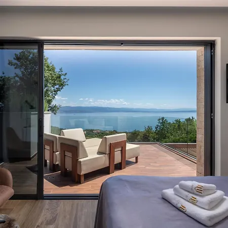Villa Altavista - Seaview & Relax With Heated Pool & Minigolf Abbazia